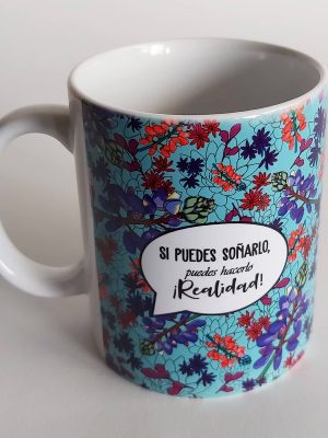 Mug Blanco Flor De Páramo