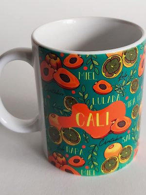 Mug Blanco Lulos y Chontaduros