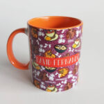 Mug Naranja Comida Tipica Colombiana 2