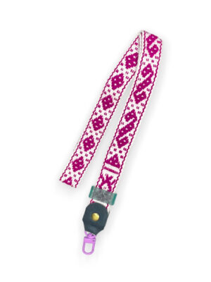 Strap o Correa Multiusos Tejida Fucsia