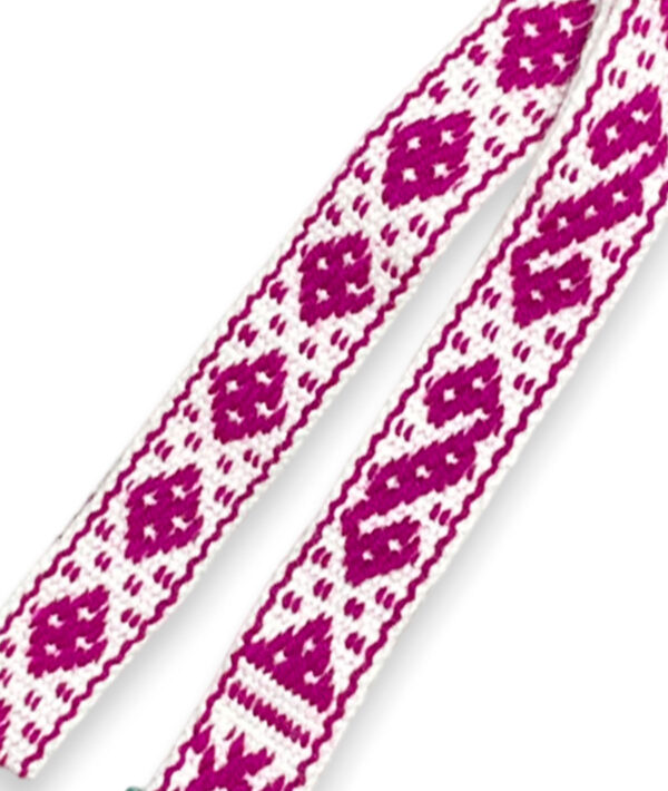 Strap o Correa Multiusos Tejida Fucsia