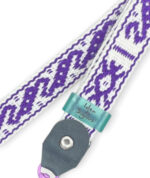 Strap o Correa tejida para celular morada